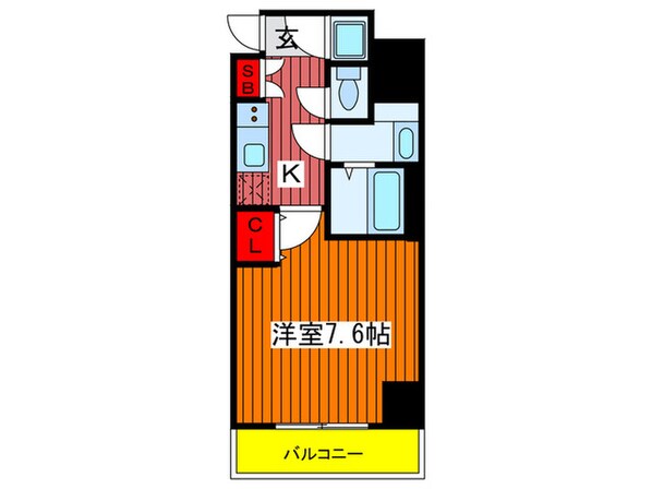 テラス王子の物件間取画像